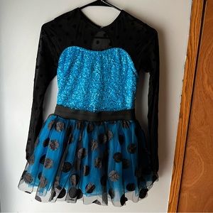 Blue Recital Outfit Child Large